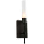 Vela Wall Sconce - Oil Rubbed Bronze / Frosted