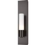 Pillar Wall Sconce - Oil Rubbed Bronze / Opal