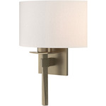 Beacon Hall Half Drum Wall Sconce - Soft Gold / Flax