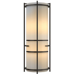 Extended Bars Wall Sconce - Oil Rubbed Bronze / Ivory Art