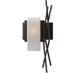 Brindille Wall Sconce - Oil Rubbed Bronze / Opal