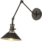 Henry Swing Arm Wall Sconce - Oil Rubbed Bronze / Black