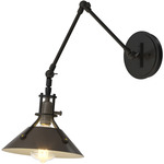 Henry Swing Arm Wall Sconce - Black / Oil Rubbed Bronze