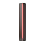 Gallery Small Wall Sconce - Oil Rubbed Bronze / Red