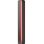 Gallery Small Wall Sconce - Oil Rubbed Bronze / Red