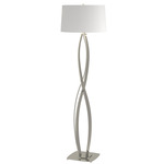 Almost Infinity Floor Lamp - Sterling / Natural Anna