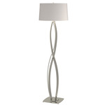 Almost Infinity Floor Lamp - Sterling / Flax