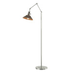 Henry Floor Lamp - Sterling / Bronze