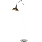 Henry Floor Lamp - Sterling / Black