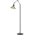 Henry Floor Lamp - Dark Smoke / Sterling