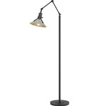 Henry Floor Lamp - Black / Sterling