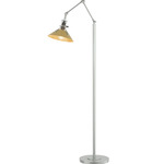 Henry Floor Lamp - Vintage Platinum / Modern Brass