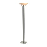 Taper Torchiere Floor Lamp - Sterling / Sand