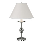Twist Basket Table Lamp - Sterling / Natural Anna