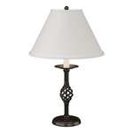 Twist Basket Table Lamp - Oil Rubbed Bronze / Natural Anna