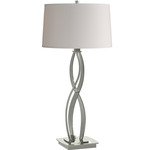 Almost Infinity Table Lamp - Sterling / Flax