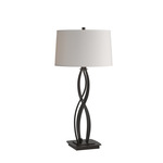 Almost Infinity Table Lamp - Oil Rubbed Bronze / Flax