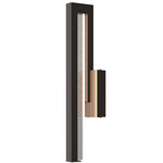 Edge Outdoor Wall Sconce - Coastal Oil Rubbed Bronze / Seeded Clear