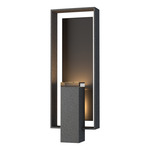 Shadow Box Outdoor Wall Sconce - Coastal Natural Iron / Coastal Oil Rubbed Bronze