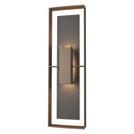 Shadow Box Tall Outdoor Wall Sconce - Coastal Bronze / Coastal Oil Rubbed Bronze