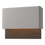 Stratum Outdoor Wall Sconce - Coastal Burnished Steel / Coastal Oil Rubbed Bronze