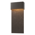 Stratum Tall Outdoor Wall Sconce - Coastal Oil Rubbed Bronze / Coastal Oil Rubbed Bronze