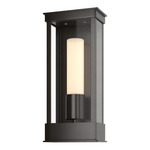 Portico Outdoor Wall Sconce - Coastal Oil Rubbed Bronze / Opal