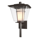 Beacon Hall Outdoor Wall Sconce - Coastal Oil Rubbed Bronze / Clear / Opal