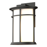 Province Outdoor Wall Sconce - Coastal Oil Rubbed Bronze / Opal