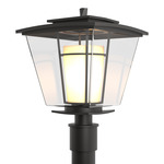 Beacon Hall Outdoor Post Light - Coastal Oil Rubbed Bronze / Clear / Opal
