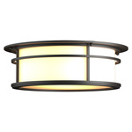 Province Outdoor Ceiling Light - Coastal Oil Rubbed Bronze / Opal