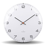 Dome Wall Clock - White