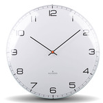 Dome Wall Clock - White