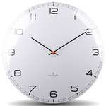 Dome Wall Clock - White