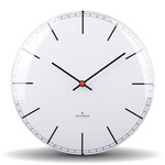 Dome Wall Clock - White