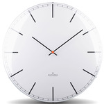 Dome Wall Clock - White