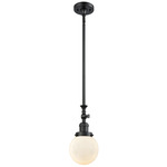 Beacon 206 Pendant - Matte Black / Matte White