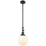 Beacon 206 Pendant - Matte Black / Matte White