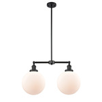 Beacon 209 Linear Pendant - Matte Black / Matte White