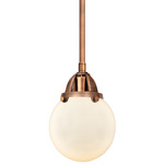 Beacon 288 Pendant - Antique Copper / Matte White