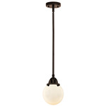 Beacon 288 Pendant - Oil Rubbed Bronze / Matte White