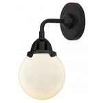 Beacon 288 Wall Sconce - Matte Black / Matte White