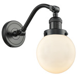 Beacon 515 Wall Sconce - Oil Rubbed Bronze / Matte White