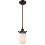 Kingsbury 516 Pendant - Oil Rubbed Bronze / Matte White