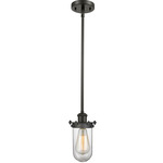 Kingsbury 516 Stem Pendant - Oil Rubbed Bronze / Clear
