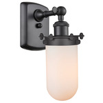 Kingsbury 516 Wall Sconce - Matte Black / Matte White