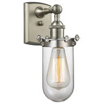Kingsbury 516 Wall Sconce - Brushed Satin Nickel / Clear