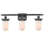 Kingsbury 516 Bathroom Vanity Light - Matte Black / Matte White