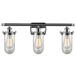 Kingsbury 516 Bathroom Vanity Light - Polished Chrome / Clear