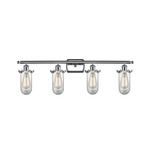 Kingsbury 516 Bathroom Vanity Light - Polished Chrome / Clear